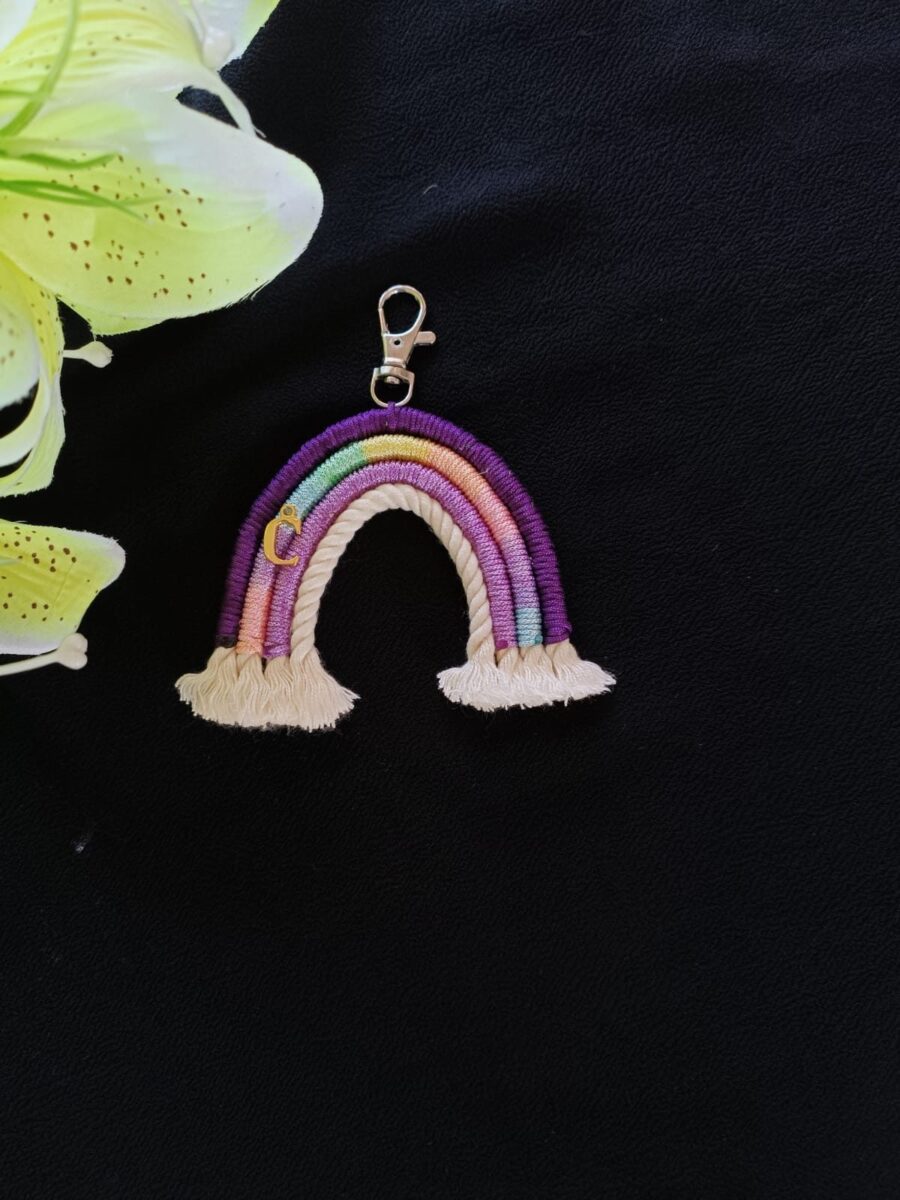 Pastel Rainbow Magic bagcharm